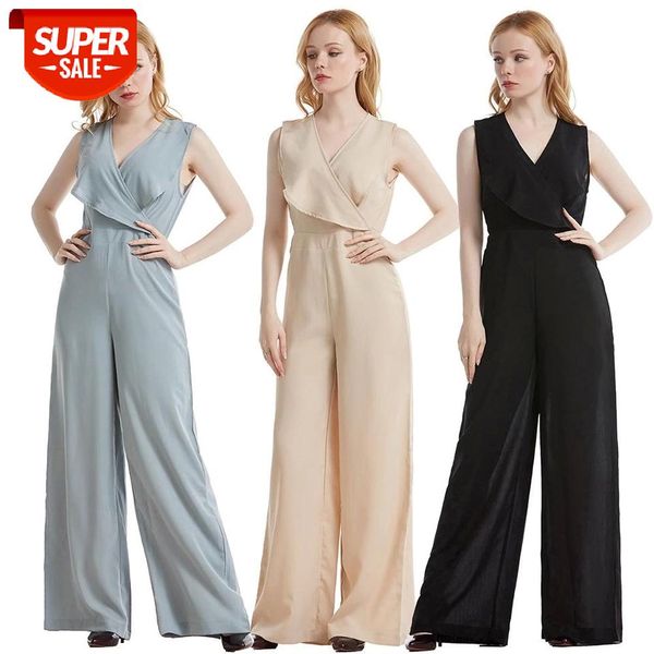jumpsuit rompers womens overalls women jumpsuits solid color sleeveless v neck women summer jumpsuit romper wide leg trousers #dz4q, Black
jumpsuit rompers womens overalls women jumpsuits solid color sleeveless v neck women summer jumpsuit romper wide leg trousers #dz4q, Black