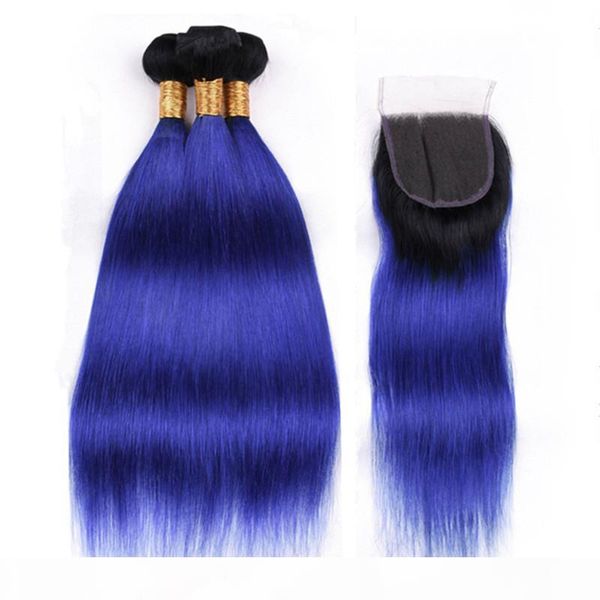 black and dark blue ombre brazilian virgin human hair weaves with closure straight 1b blue ombre hair bundles with 4x4 lace closure, Black;brown
black and dark blue ombre brazilian virgin human hair weaves with closure straight 1b blue ombre hair bundles with 4x4 lace closure, Black;brown