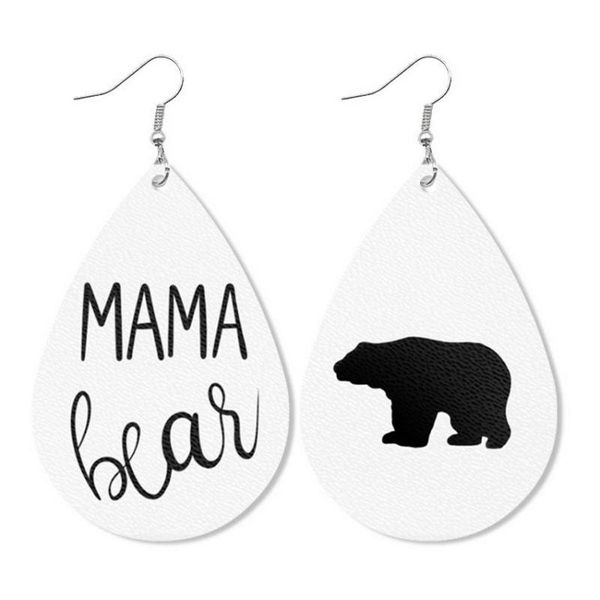 dangle & chandelier mama bear print pu leather teardrop earrings for women fashion baseball dreamcatcher mother's day gift, Silver
dangle & chandelier mama bear print pu leather teardrop earrings for women fashion baseball dreamcatcher mother's day gift, Silver