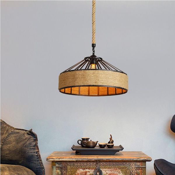 pendant lamps american rural chandelier retro creative living room lamp pastoral rope restaurant
pendant lamps american rural chandelier retro creative living room lamp pastoral rope restaurant