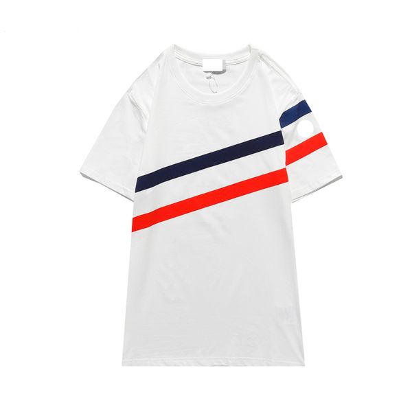 monclair france brand maya men's t-shirts designer new men designer short sleeve red and blue slashes t-shirt, White;black
monclair france brand maya men's t-shirts designer new men designer short sleeve red and blue slashes t-shirt, White;black