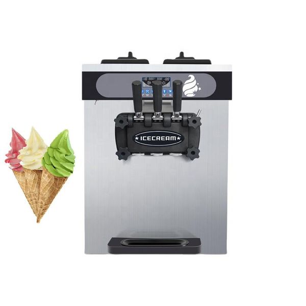 ice cream making machine soft maker deskwith 3 different flavors for business table
ice cream making machine soft maker deskwith 3 different flavors for business table