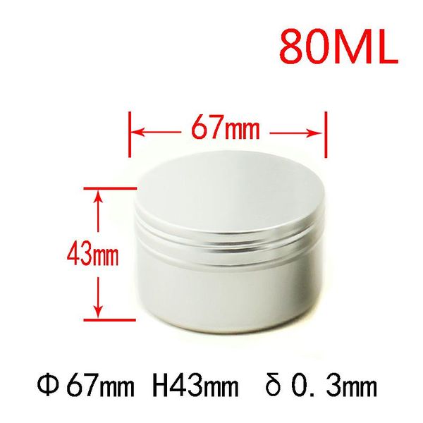 storage bottles & jars wholesale empty 80 g aluminum refillable metal make up jar travel hair cram wax tin car containers with lids
storage bottles & jars wholesale empty 80 g aluminum refillable metal make up jar travel hair cram wax tin car containers with lids