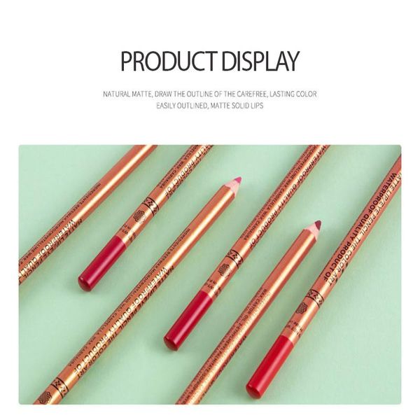 lip pencils 1 pcs cosmetic lipstick pen professional matte waterproof lady charming liner contour makeup tool tslm1
lip pencils 1 pcs cosmetic lipstick pen professional matte waterproof lady charming liner contour makeup tool tslm1