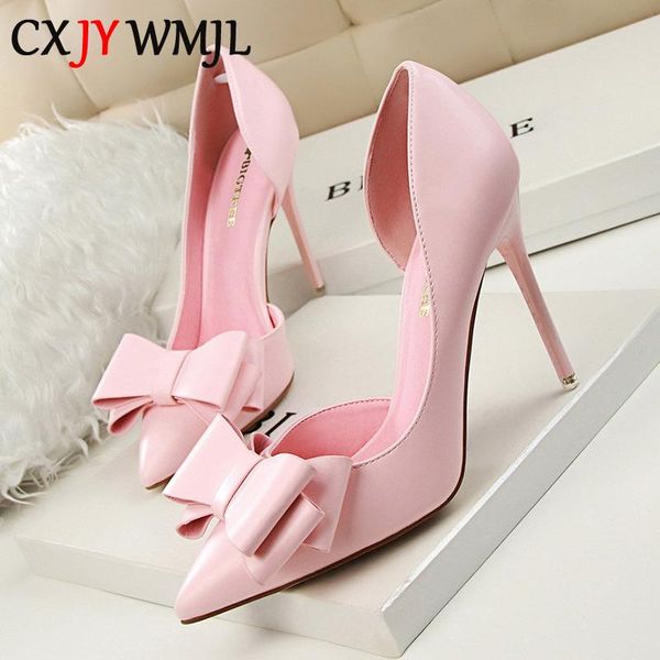 cxjywmjl women pumps spring korean style cm pu ladies high heels pointed toe butterfly-knot thin heels large size woman shoes, Black
cxjywmjl women pumps spring korean style cm pu ladies high heels pointed toe butterfly-knot thin heels large size woman shoes, Black