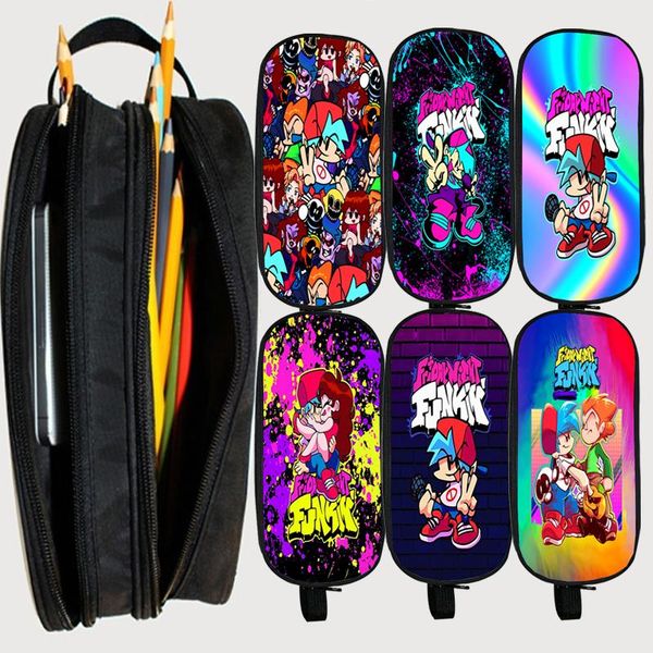 cosmetic bags & cases friday night funkin pencil double layer cartoon woman bag student boys girls box kids pen case coin purse
cosmetic bags & cases friday night funkin pencil double layer cartoon woman bag student boys girls box kids pen case coin purse