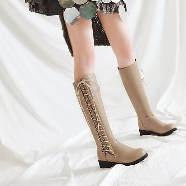 boots big size 9 10 11-13 thigh high knee over the women ladies side cross binding, Black
boots big size 9 10 11-13 thigh high knee over the women ladies side cross binding, Black