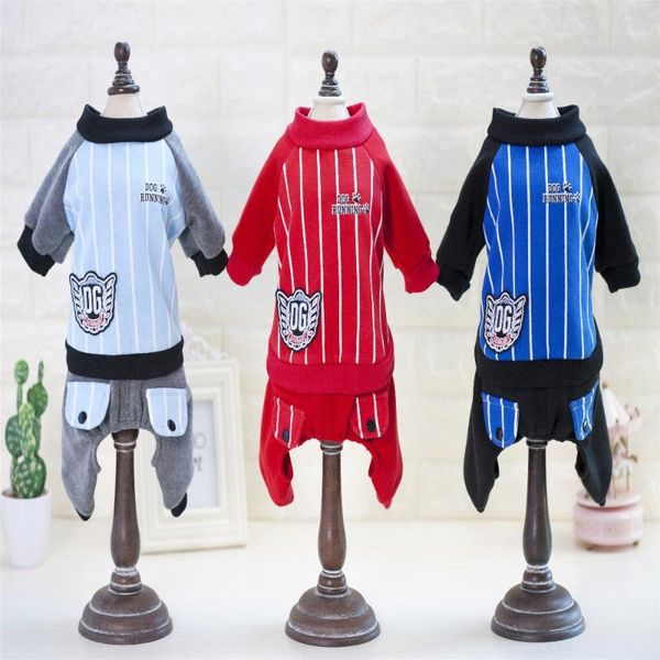 dog apparel puppy pet clothes winter dog's jumpsuit stripe sports for chihuahua yorkshire
dog apparel puppy pet clothes winter dog's jumpsuit stripe sports for chihuahua yorkshire