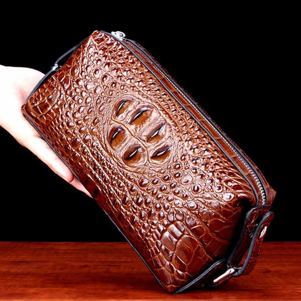 wallets thailand crocodile hand package man genuine leather will capacity youth tide male wallet pillow men coin purses holders, Red;black
wallets thailand crocodile hand package man genuine leather will capacity youth tide male wallet pillow men coin purses holders, Red;black
