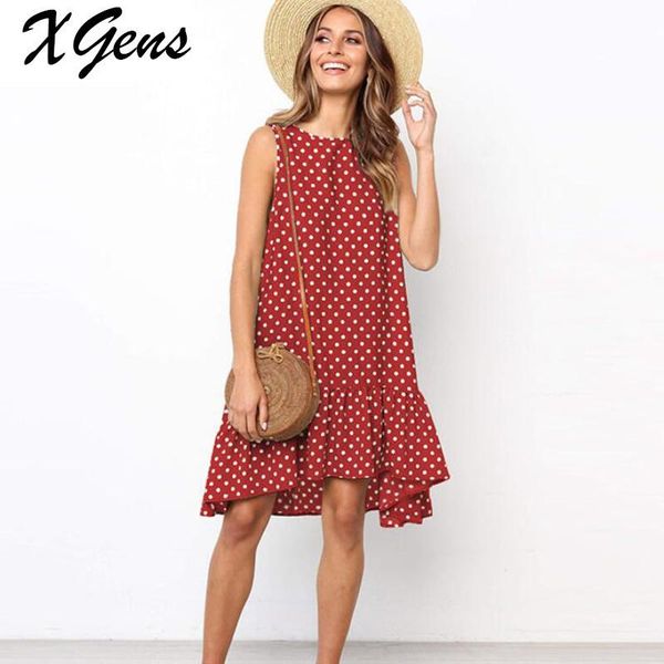 casual dresses summer dress polka dot print women backless sleeveless strap red beach plus size 3xl sundress vestidos, Black;gray
casual dresses summer dress polka dot print women backless sleeveless strap red beach plus size 3xl sundress vestidos, Black;gray