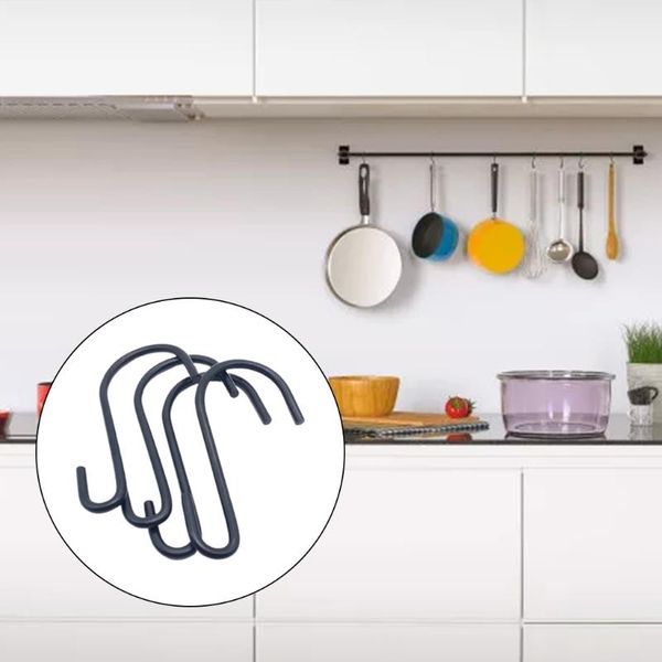 hooks & rails 50lb 10pcs/set black coating s shaped home storage utility metal hangers holder for hanging plant towel pan pot
hooks & rails 50lb 10pcs/set black coating s shaped home storage utility metal hangers holder for hanging plant towel pan pot