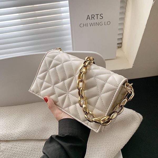 evening bags designer solid color thick chain quilted clutch flap shoulder for women 2021 summer fashion purses and handbag
evening bags designer solid color thick chain quilted clutch flap shoulder for women 2021 summer fashion purses and handbag