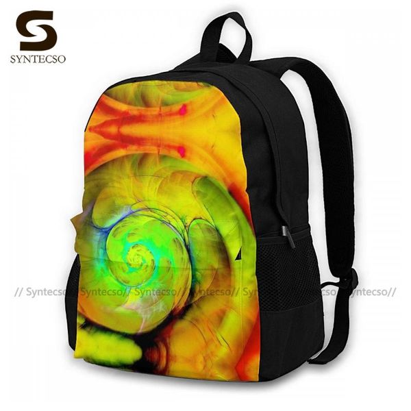 snail backpacks breathable universal polyester backpack travel tourist bags