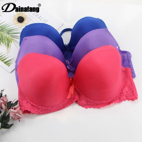 dainafang bras for women large size lingerie ladies bh super push up bralette lace crop brassiere woman underwear, Red;black
dainafang bras for women large size lingerie ladies bh super push up bralette lace crop brassiere woman underwear, Red;black