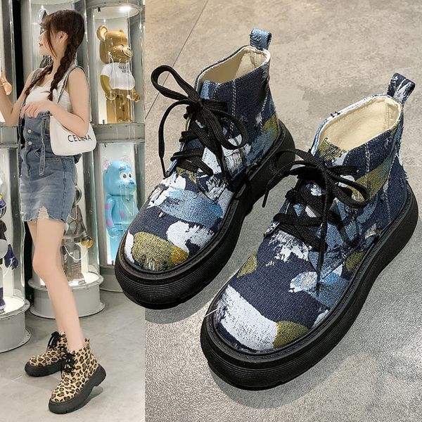 boots denim thick background trifle loop-up fashion canvas boots motorcycle short casual zebra leopard shoes impression bqyj, Black
boots denim thick background trifle loop-up fashion canvas boots motorcycle short casual zebra leopard shoes impression bqyj, Black