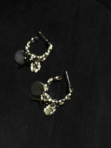 women's troupe spice girl cross earrings fashion simple cold wind ins net red female, Silver
women's troupe spice girl cross earrings fashion simple cold wind ins net red female, Silver