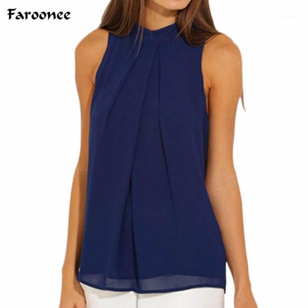 faroonee tank women summer sleeveless chiffon blouses o-neck casual loose shirt female blouse blusas plus size women's & shirts, White
faroonee tank women summer sleeveless chiffon blouses o-neck casual loose shirt female blouse blusas plus size women's & shirts, White