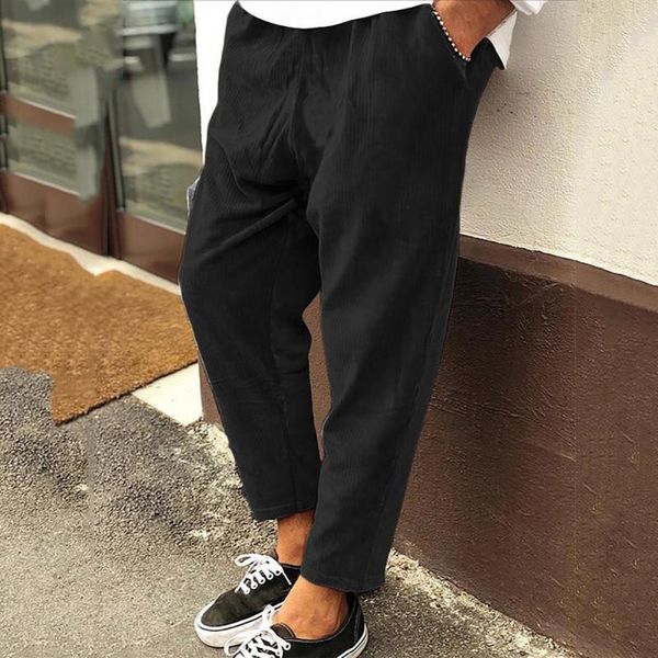 men's pants stylish men loose long pocket trousers straight-leg 7 sizes flat front, Black
men's pants stylish men loose long pocket trousers straight-leg 7 sizes flat front, Black