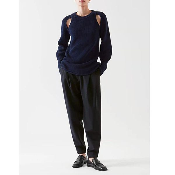 women's sweaters women o-neck knit sweater fashion hollow out lantern sleeve ladies simple loose knitwear pullover 2021 autumn winter, White;black
women's sweaters women o-neck knit sweater fashion hollow out lantern sleeve ladies simple loose knitwear pullover 2021 autumn winter, White;black
