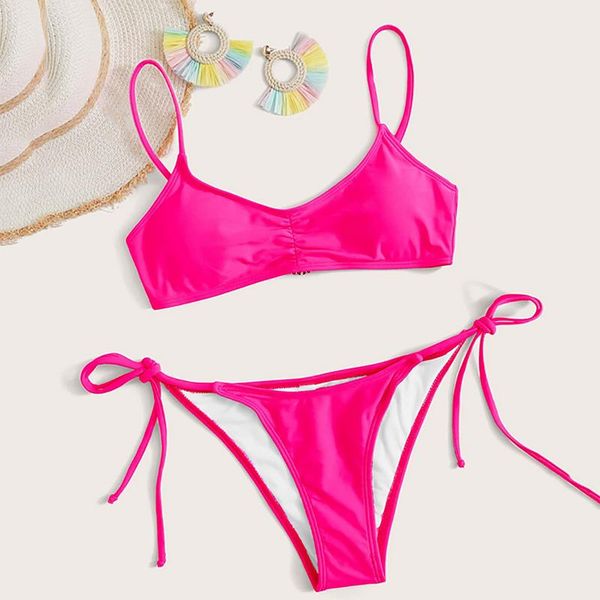 women's swimwear bikini 2021 solid swimsuit female women push up padded set bather swimming beachwear for bathing suit #py, White;black
women's swimwear bikini 2021 solid swimsuit female women push up padded set bather swimming beachwear for bathing suit #py, White;black