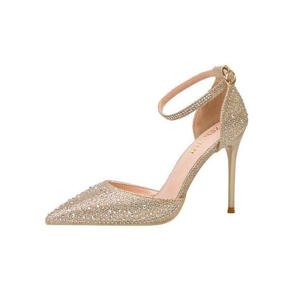 dress shoes thin high heels women single shoe silver size 34-39 wedding party, Black
dress shoes thin high heels women single shoe silver size 34-39 wedding party, Black