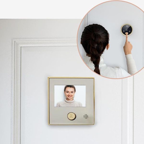 3 inch lcd color screen digital doorbell electronic peephole door camera viewer outdoor door bell smart home doorbell
3 inch lcd color screen digital doorbell electronic peephole door camera viewer outdoor door bell smart home doorbell