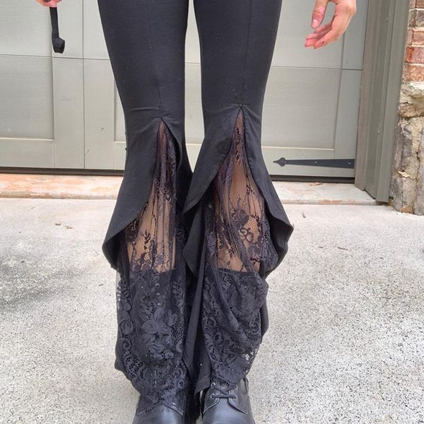 women's pants & capris weekeep elegant lace patchwork casual women solid high waist ruffles harajuku trousers summer korean fashion bla, Black;white
women's pants & capris weekeep elegant lace patchwork casual women solid high waist ruffles harajuku trousers summer korean fashion bla, Black;white