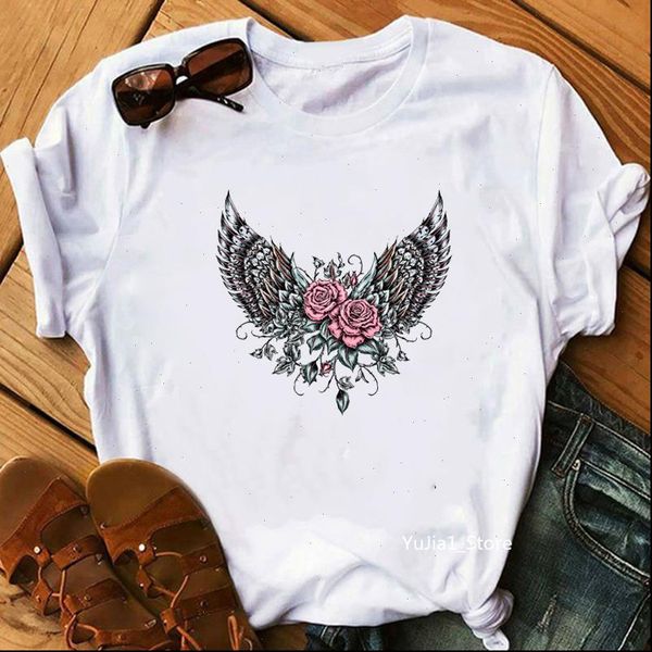 vintage flower wings print tee shirt femme tumblr tshirt summmer 2021 love butterflies feathers print female t shirt diy top, White
vintage flower wings print tee shirt femme tumblr tshirt summmer 2021 love butterflies feathers print female t shirt diy top, White