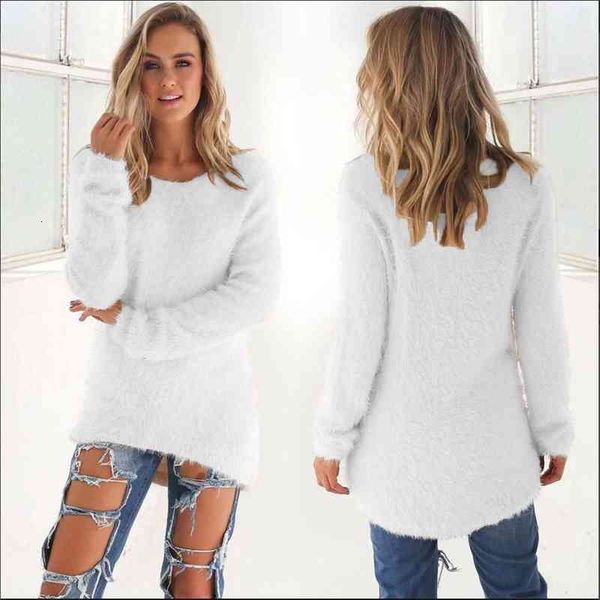 autumn furry fashion sweater women mohair casual loose long sleeve o neck pullovers plush warm sweaters jumper, White;black
autumn furry fashion sweater women mohair casual loose long sleeve o neck pullovers plush warm sweaters jumper, White;black