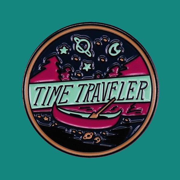 pins, brooches time traveler enamel pins brooch collecting sci fi space adventure lapel badges fashion jewelry gifts adorn backpack collar, Gray
pins, brooches time traveler enamel pins brooch collecting sci fi space adventure lapel badges fashion jewelry gifts adorn backpack collar, Gray