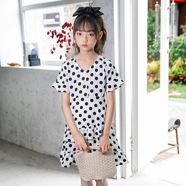 girl's dresses 4 to 16 years kids and teen girls cute dot princess dress children cotton mid length casual clothing 2021 summer, #9411, Red;yellow
girl's dresses 4 to 16 years kids and teen girls cute dot princess dress children cotton mid length casual clothing 2021 summer, #9411, Red;yellow