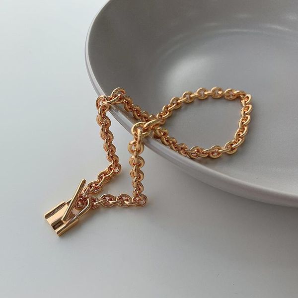 chokers v gold lock ins cold wind hip-hop clavicle chain light luxury temperament female necklace, Golden;silver
chokers v gold lock ins cold wind hip-hop clavicle chain light luxury temperament female necklace, Golden;silver