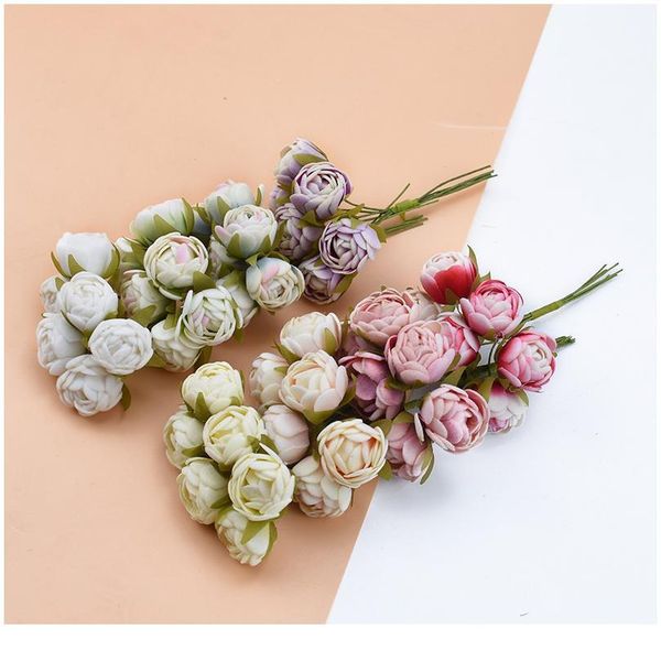 6pcs silk tea buds roses vases for home decor christmas wreath diy gifts box wedding decorative flowers artificial flowe qylkap
6pcs silk tea buds roses vases for home decor christmas wreath diy gifts box wedding decorative flowers artificial flowe qylkap