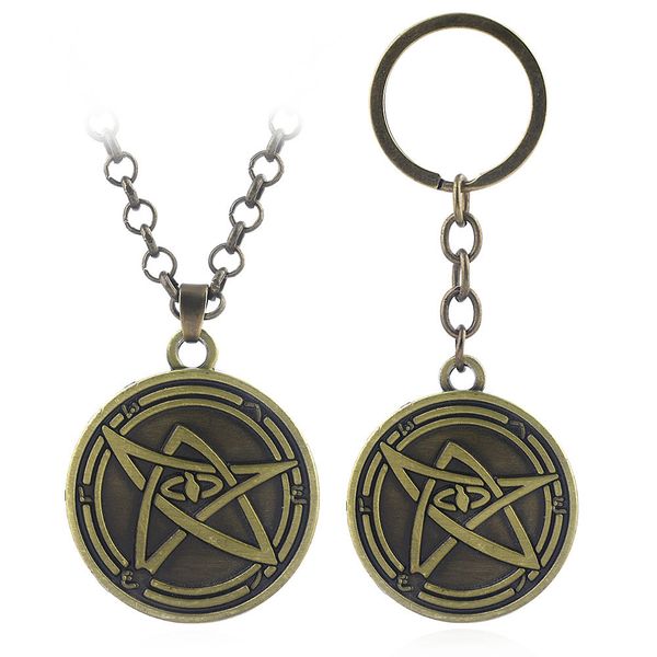 howard phillips lovecraft cthulhu mythos necronomicon star elder sign amulet alloy keychain keyring key chain pendant necklace, Silver
howard phillips lovecraft cthulhu mythos necronomicon star elder sign amulet alloy keychain keyring key chain pendant necklace, Silver