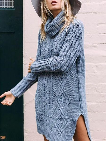 women's sweaters white turtleneck women knitted sweater long sleeve slit casual dresses autumn winter womens pullover 2021, White;black
women's sweaters white turtleneck women knitted sweater long sleeve slit casual dresses autumn winter womens pullover 2021, White;black