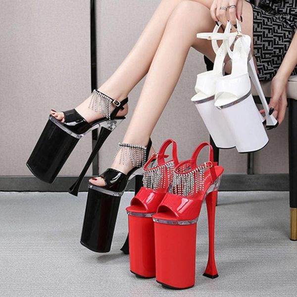 sandals 26 cm ladies high heels open toe buckle nightclub party shoes black large size 43 2021 summer style sexy1
sandals 26 cm ladies high heels open toe buckle nightclub party shoes black large size 43 2021 summer style sexy1