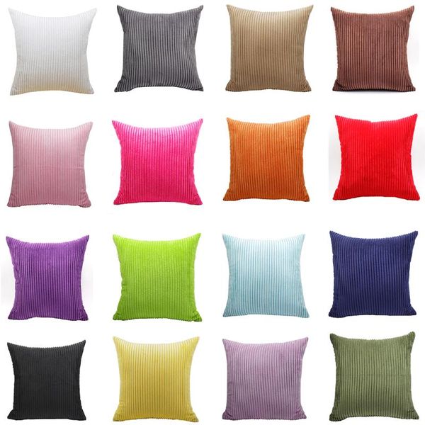cushion/decorative pillow soft corduroy cushion cover plain striped throw covers decorative lumbar case for sofa bed living room home decor
cushion/decorative pillow soft corduroy cushion cover plain striped throw covers decorative lumbar case for sofa bed living room home decor