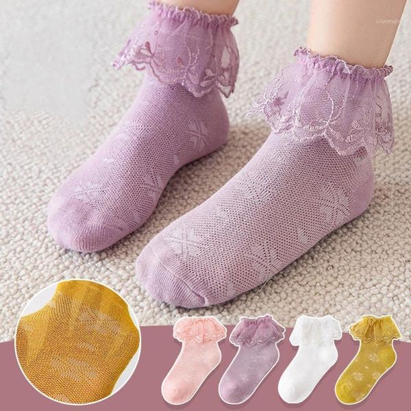 summer 4 color baby girls kids socks blend lace princess ruffle frilly trim ankle cotton dance, Pink;yellow
summer 4 color baby girls kids socks blend lace princess ruffle frilly trim ankle cotton dance, Pink;yellow