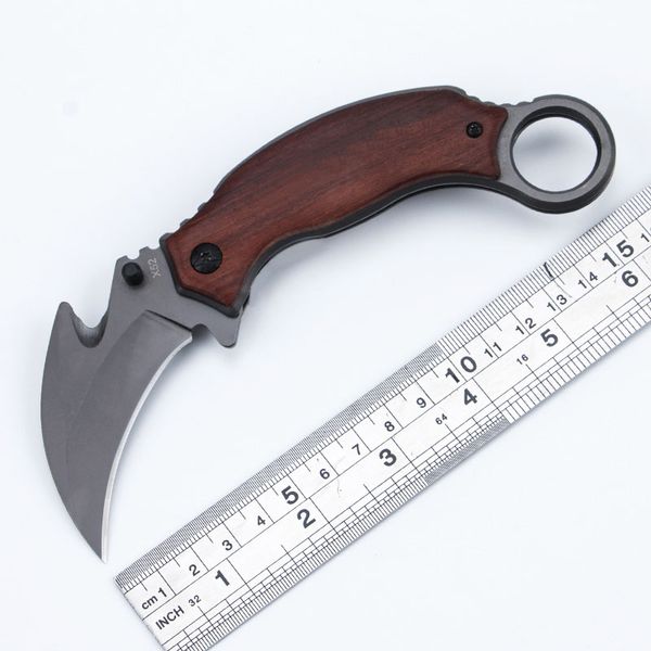 6.69 foding karambit knife surviva pocket outdoor tactica caw knife camping hunting knives for sef-defense edc muti too
6.69 foding karambit knife surviva pocket outdoor tactica caw knife camping hunting knives for sef-defense edc muti too