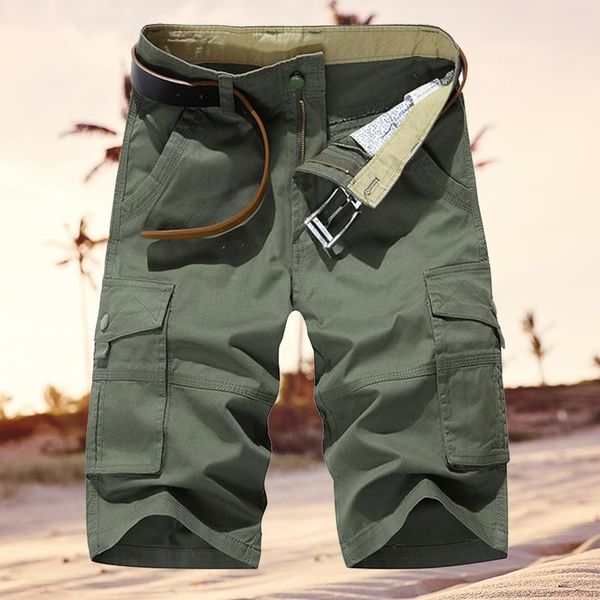 men's shorts knee length short multi-pockets casual business beach brand pants men summer fashion joggers, White;black
men's shorts knee length short multi-pockets casual business beach brand pants men summer fashion joggers, White;black