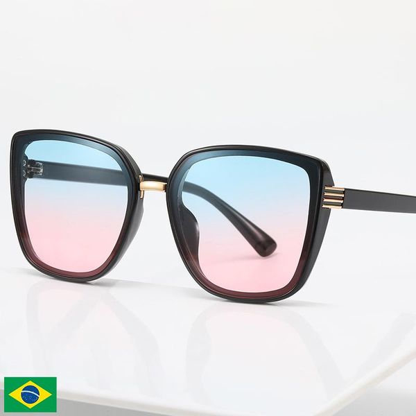 sunglasses brand design oversized square personalized temples luxury cat eyes gradient for women uv400 9016, White;black
sunglasses brand design oversized square personalized temples luxury cat eyes gradient for women uv400 9016, White;black