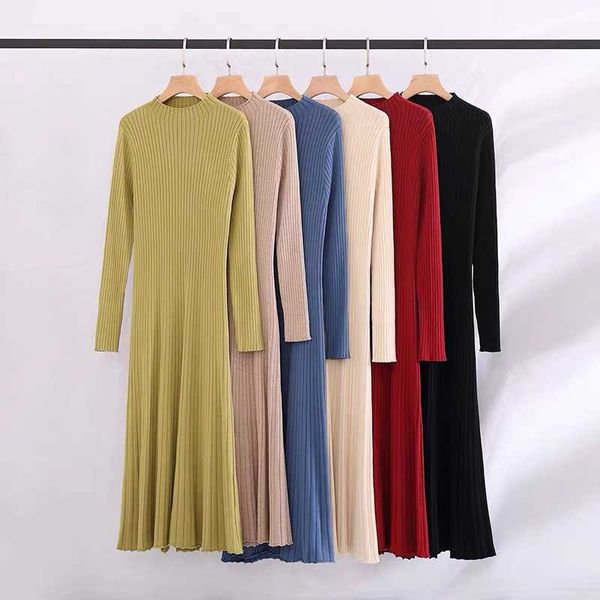casual dresses autumn winter oversized long straight women knit maxi o neck ribbed basic midi pullover sweater es ilm5, Black;gray
casual dresses autumn winter oversized long straight women knit maxi o neck ribbed basic midi pullover sweater es ilm5, Black;gray