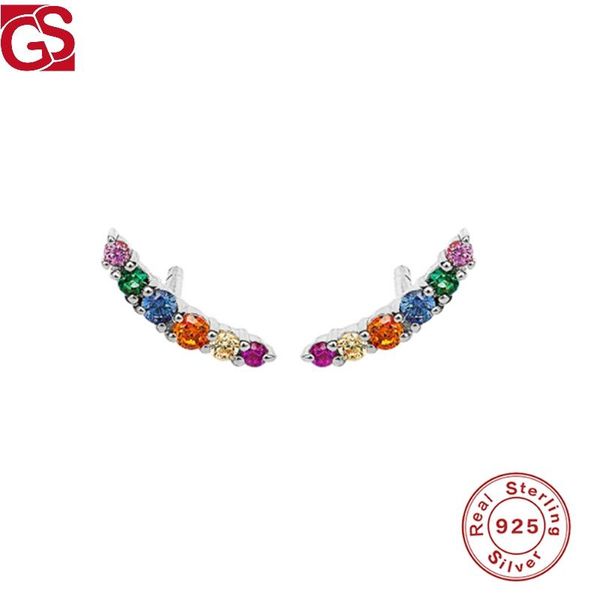 stud gs luxury earring for women 925 sterling silver elegant trendy pendientes boucle oreille femme fine jewelry gift ladies, Golden;silver
stud gs luxury earring for women 925 sterling silver elegant trendy pendientes boucle oreille femme fine jewelry gift ladies, Golden;silver