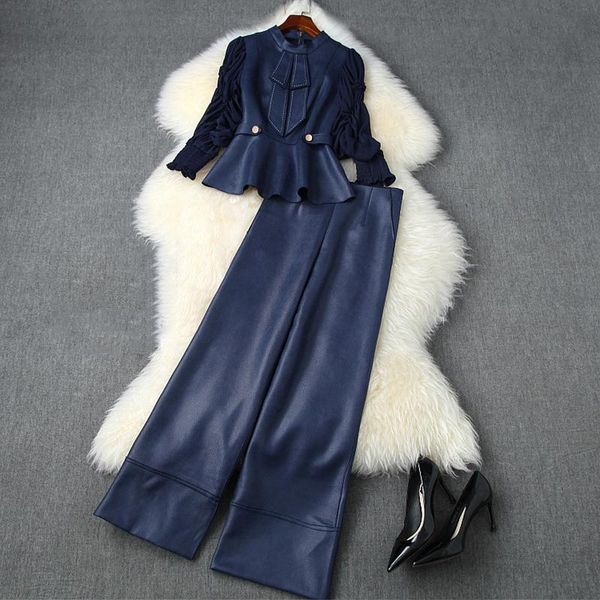 women's tracksuits fashion 2021 stylish runway suit set long sleeve tshirt wide leg pants, Gray
women's tracksuits fashion 2021 stylish runway suit set long sleeve tshirt wide leg pants, Gray