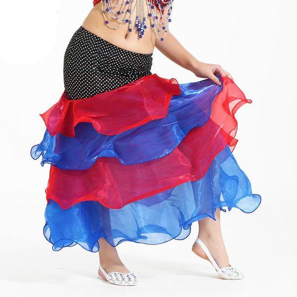 stage wear belly dance costume deluxe girls 4 layers mix color long skirt tight hip style colour 7, Black;red
stage wear belly dance costume deluxe girls 4 layers mix color long skirt tight hip style colour 7, Black;red