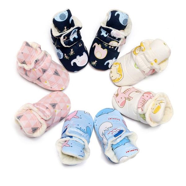 first walkers 0-24m born infant baby shoes winter cartoon print plus velvet warm boots soft sole boy girls
first walkers 0-24m born infant baby shoes winter cartoon print plus velvet warm boots soft sole boy girls