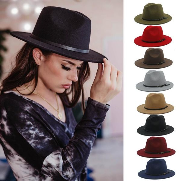 wide brim hats autumn and winter travel woollen hat women's british sunscreen warm shanghai beach parent child men's panama, Blue;gray
wide brim hats autumn and winter travel woollen hat women's british sunscreen warm shanghai beach parent child men's panama, Blue;gray