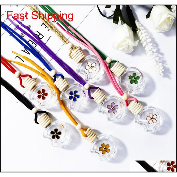8-10ml hanging car perfume flower bottle fragrance diffuser bottle air freshner glass essential oil bottle car deco jlljwr bdegarden, Silver
8-10ml hanging car perfume flower bottle fragrance diffuser bottle air freshner glass essential oil bottle car deco jlljwr bdegarden, Silver