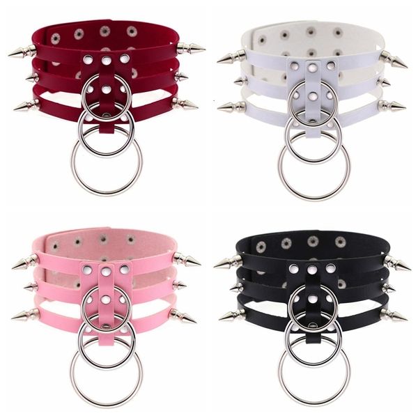 polar tape rivet womens adjustable faux leather harnas garter belt punk gothic with hollow metals ring party costume, Black;white
polar tape rivet womens adjustable faux leather harnas garter belt punk gothic with hollow metals ring party costume, Black;white