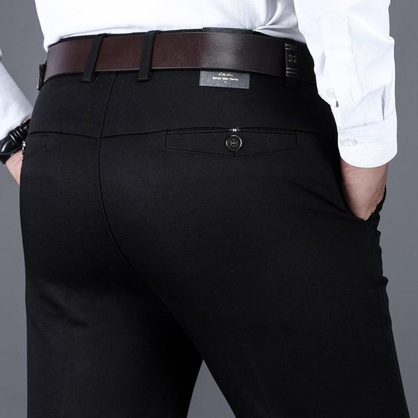 men's pants pant trousers casual classic mens motorcycle luxury straight 2021 business length man clothing men, Black
men's pants pant trousers casual classic mens motorcycle luxury straight 2021 business length man clothing men, Black